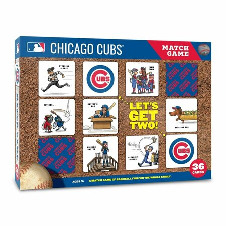 YOUTHEFAN MLB Chicago Cubs Licensed Memory Match Game 2500645